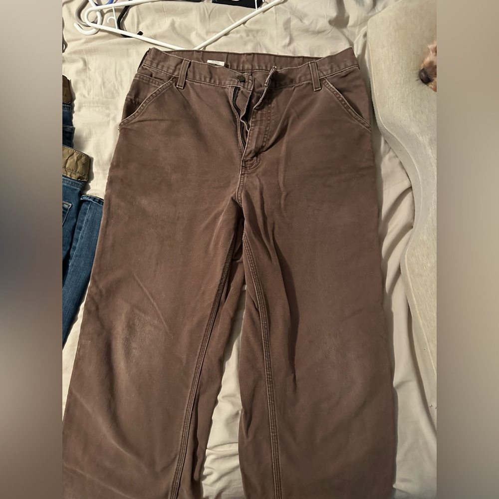 Men’s 34x34 carhartt brown pants